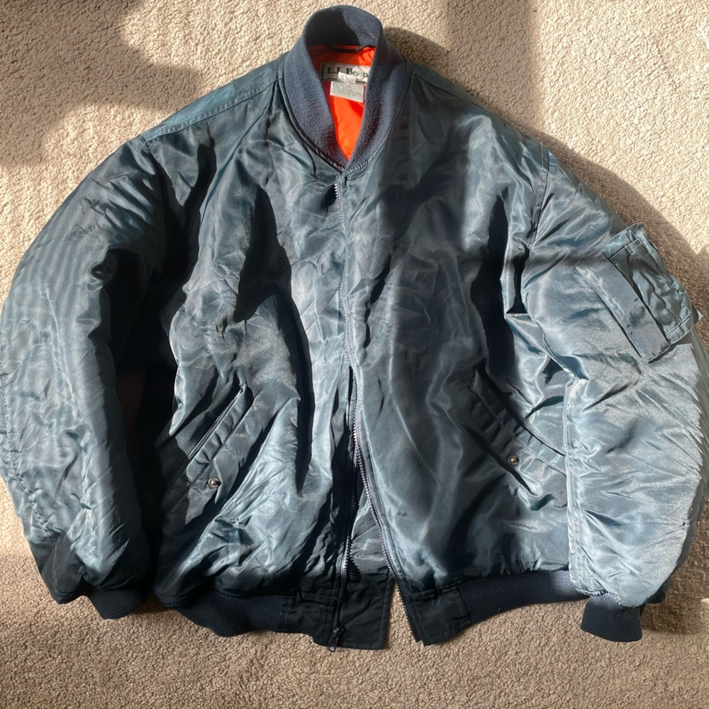 Men's Blue Bomber Jacket